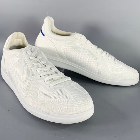 ROTHY'S Size 12 White Mesh Nylon Sneakers - Picture 1 of 13